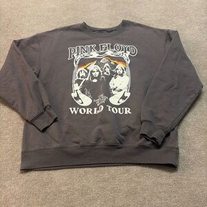 Pink Floyd Dark Side of the Moon World Tour Sweatshirt XL 0391